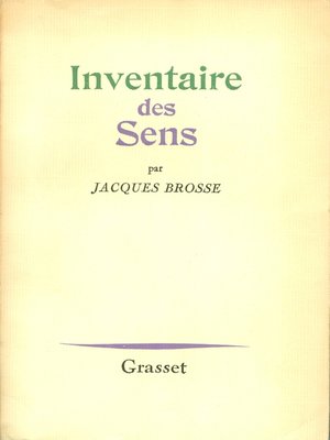 cover image of L'inventaire des sens